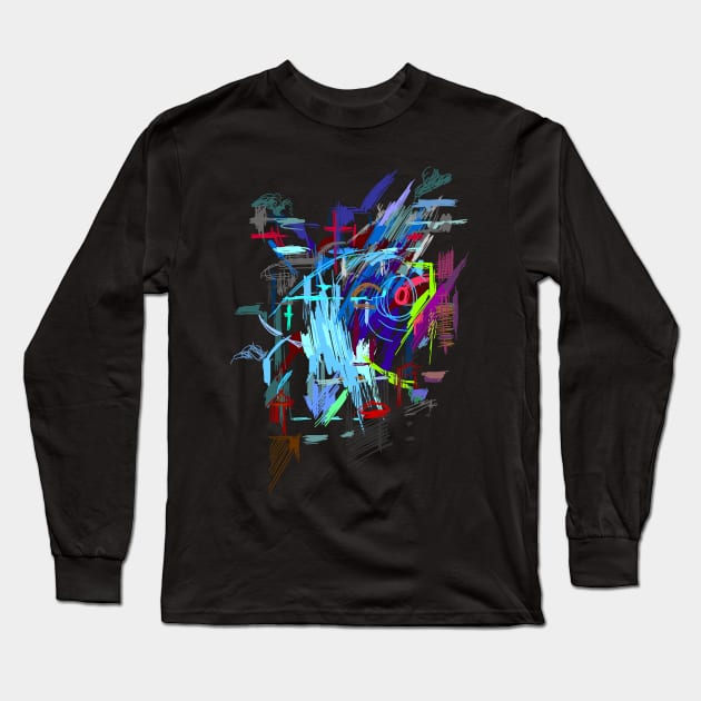 art Long Sleeve T-Shirt by Nikokosmos